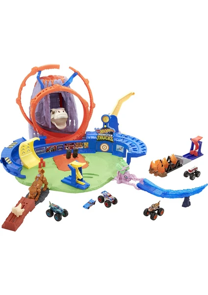 Hot Wheels Monster Trucks Volkanik Alanda Macera Oyun Seti GYL14