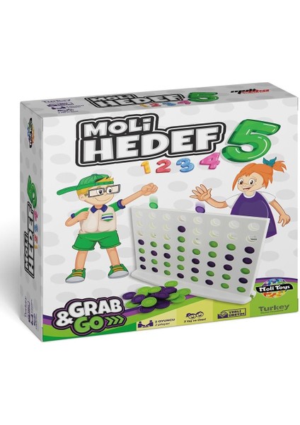 Moli Toys Hedef 5 Akıl Mantık Zeka ve Strateji Oyunu