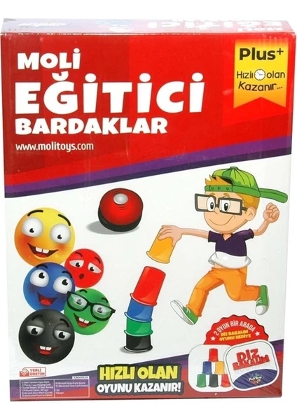 Eğitici Bardaklar – 2 Oyun 1 Arada – Eğitici Zeka ve Strateji Oyunu