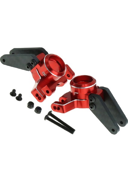 Arka Direksiyon Bardakları ARAC5043 Arrma 1/10 Kraton Outcast 1/8 Mojave Rc Araba Yükseltme Parçaları Aksesuarları Kırmızı (Yurt Dışından)