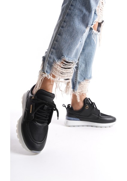 D0852 Günlük Ortopedik Kadın Garantili Sneaker Spor Ayakkabı indirimleri