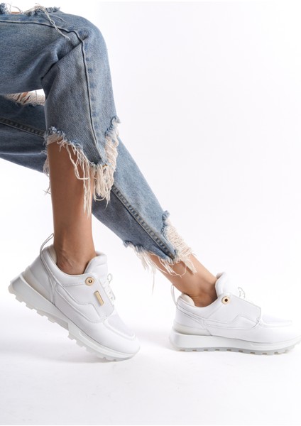 D0852 Günlük Ortopedik Kadın Garantili Sneaker Spor Ayakkabı