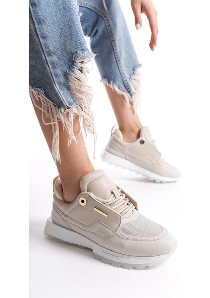 D0852 Günlük Ortopedik Kadın Garantili Sneaker Spor Ayakkabı indirimleri