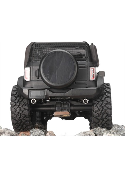 Metal Egzoz Borusu Kuyruk Boğaz Dekorasyon TRX4M 1/18 Rc Paletli Araba Yükseltme Parçaları (Yurt Dışından) fırsatları