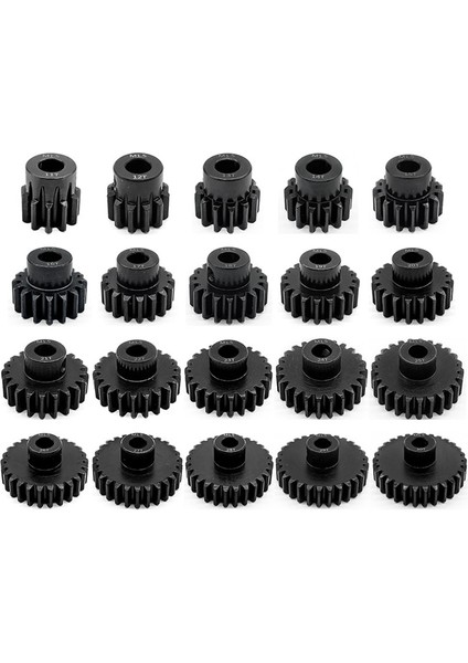 Uzaktan Kumanda Araba Dişli M1.5 Modülü 8.0 Krom Çelik Motor Dişli Için Iç Delik M5 Makine Metrik Vida, 30 T (Yurt Dışından)