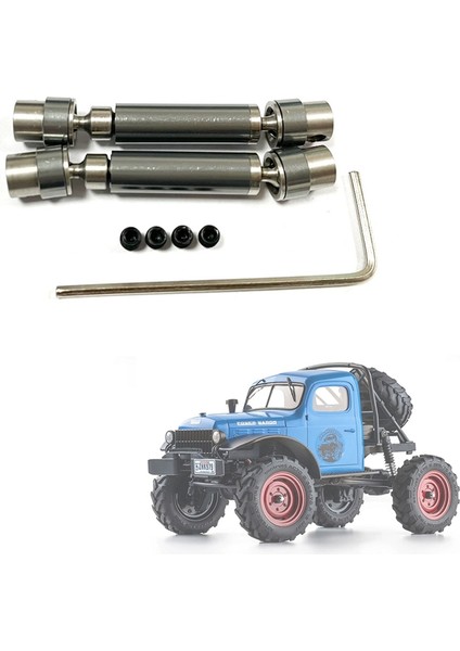 Fms FCX24 Metal Tahrik Mili Cvd 1/24 Rc Paletli Araba Yükseltme Parçaları Aksesuarları, Gri (Yurt Dışından) modelleri