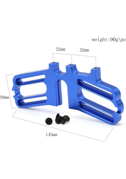 Metal Çift Motor Montajı Çift Motor Tutucu Arrma 1/7 Ceza Ihlal Sınırsız Rc Araba Yükseltme Parçaları Gümüş (Yurt Dışından) modelleri