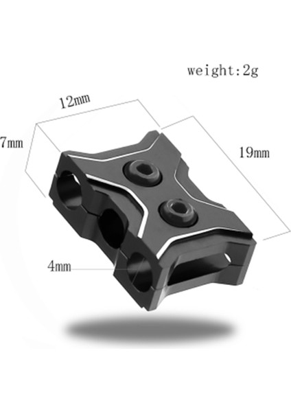 Alüminyum Alaşımlı Esc Motor Kablo Yöneticisi Tel Sabit Kelepçe Toka Karışık Hattı Önlemek Klip Aracı Rc Model Araba Için, Mor (Yurt Dışından) fiyatları
