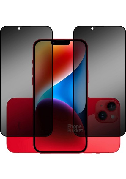 iPhone 14 Plus Gizli Hayalet Cam Ekran Koruyucu 2'li Paket