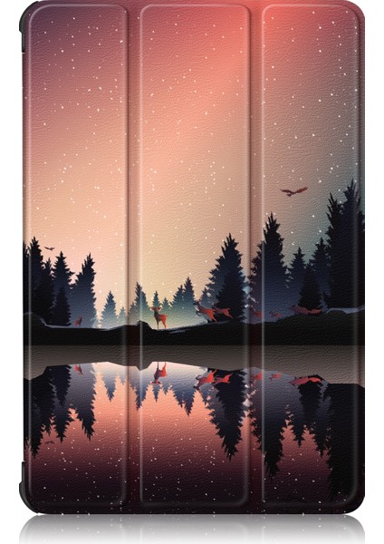 Honor Pad 7 10.1inch/x8/x8 Lite Için 3 Katlı Tablet Pc Kılıfı (Yurt Dışından) modelleri