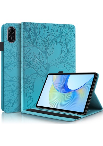 Honor Pad X9 / X8 Pro Için Life Tree Deri Tablet Kılıfı (Yurt Dışından)