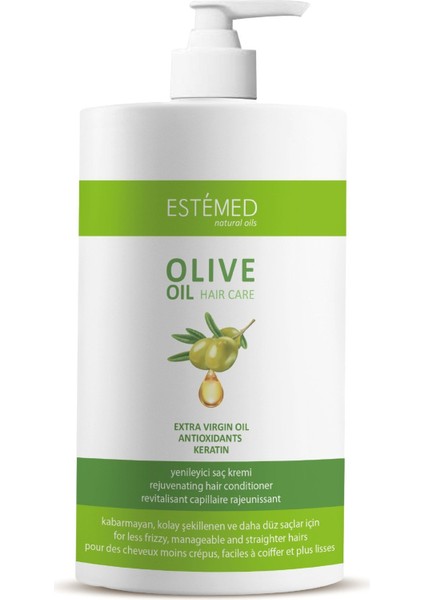 Zeytin Yağlı Yenileyici Saç Bakım Kremi 500ML