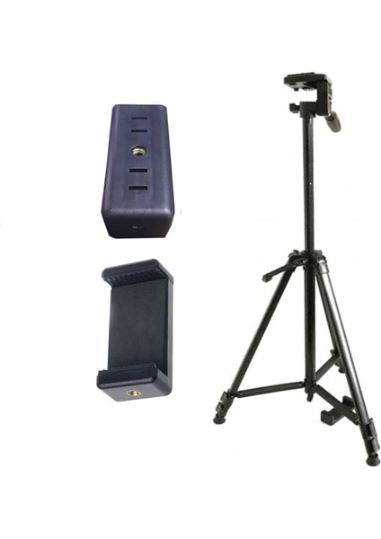 135CM Tripod Bluetooth Kumandalı Telefon Tutuculu Tripod Cep Telefonu Projeksiyon Cihazı Uyumlu Tripot