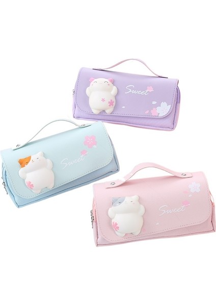 Büyük Kapasiteli Su Geçirmez Kalem Kutusu Dekompresyon Kedi Kalem Kutusu (Yurt Dışından) fiyatları