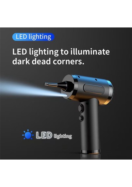 Hava Üfleyici Hava Dsuter Araba Elektrikli Süpürge 290000PA Güçlü Emiş Elektrikli Süpürge El Vakum Pompası Akülü Robot A (Yurt Dışından) indirimleri