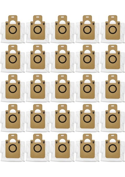 25 Adet Bot D10 Plus Toz Torbası Aksesuarları Robotlu Süpürge Vakum Torbası Çöp Torbası Yedek Parçalar (Yurt Dışından) modelleri