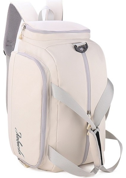 Spor Çantası Sırt Çantası Islak ve Kuru Ayırma Seyahat Çantası (Yurt Dışından)