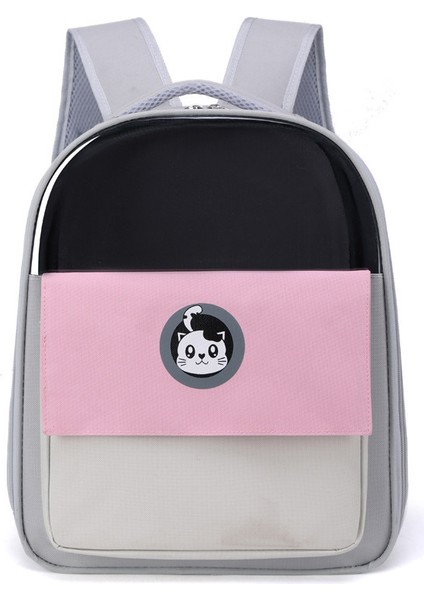 Giden Kedi Çantası Taşınabilir Kedi Sırt Çantası Nefes Alabilen Evcil Hayvan Çantası (Yurt Dışından)