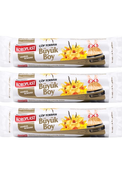 Vanilya Kok. Büzg. Büyük Boy Çöp 10LUX3AD fiyatları