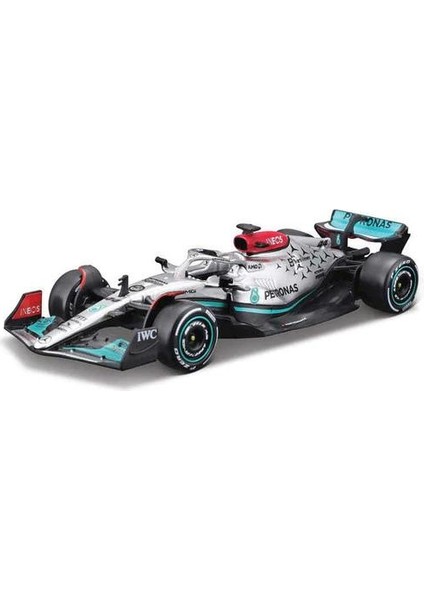 Burago Race 2022 F1 Mercedes Amg W13 Lewis Hamilton Scale 1:43 modelleri