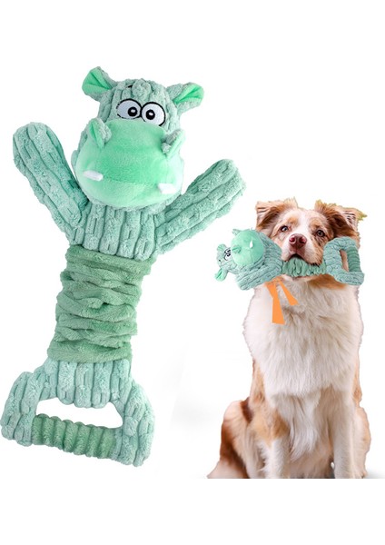 Su Aygırı Şekilli Eğitici Sondaj Köpek Oyuncak Germe Evcil Hayvan Oyuncak (Yurt Dışından)