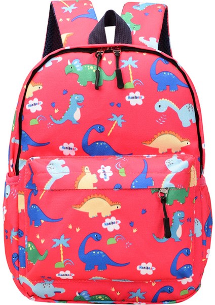 Anaokulu Sırt Çantası Dinozor Desenli 3-5 Yaş Çocuk Okul Çantası (Yurt Dışından)