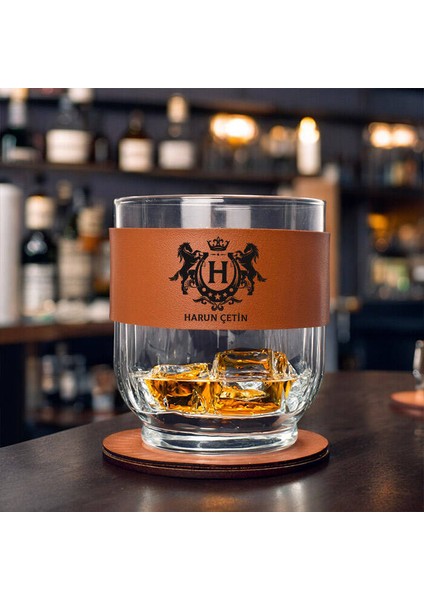 Dosta lik Şık Taba Deri Kaplama Viski Seti fırsatları