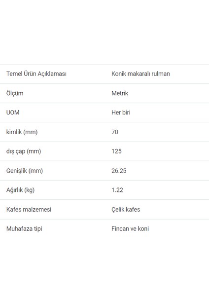 30214-90KB1 - 70X26,25X125 fiyatları