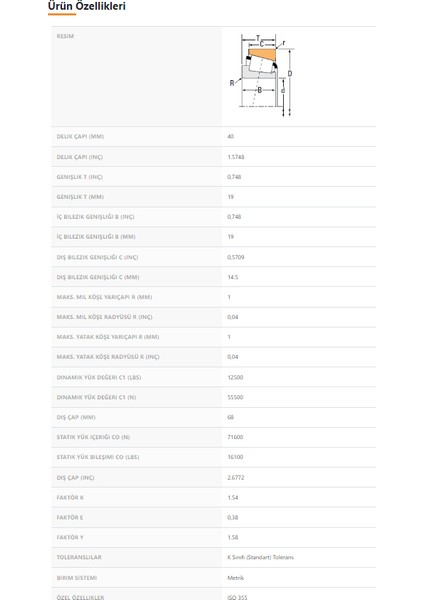 32008XM-90KM1 - 40X19X68 fiyatları