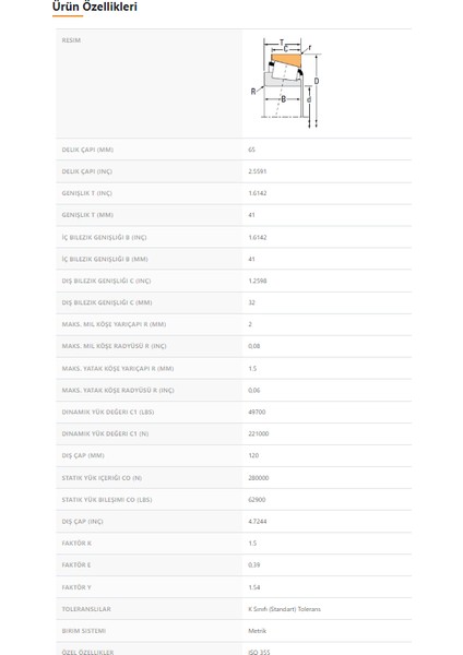 33213-90KB1 - 65X41X120 fiyatları