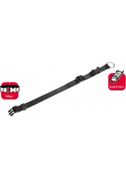 Karlıe Boyun Tasma 40-55CM Siyah