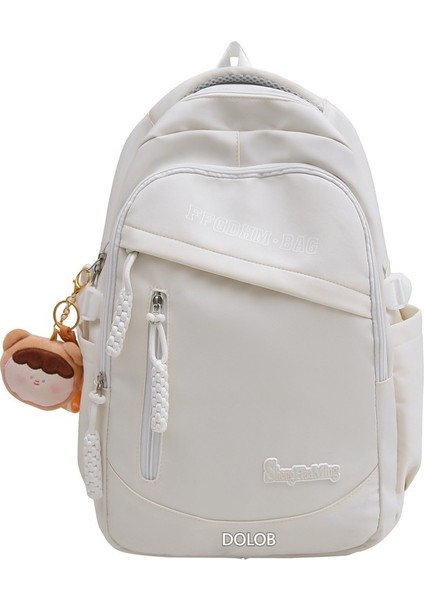 Bayan Üniversite Öğrencileri Için Yeni Okul Çantası, Basit Düz Renkli Küçük Sırt Çantası, Japon Ins Tarzı, Sevimli Kız, Basit Omuzlar (Yurt Dışından)