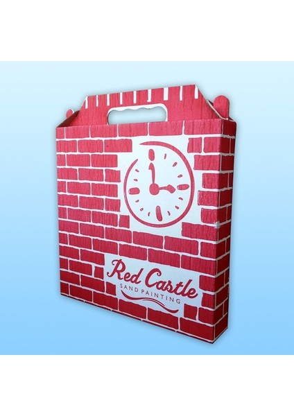 Disney Bella Saat Clock Kum Boyama Seti Red Castle S 0016 modelleri