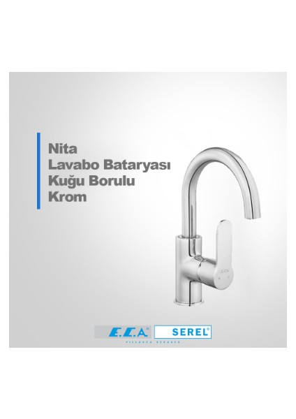 Eca Nita Lavabo Bataryası Kuğu