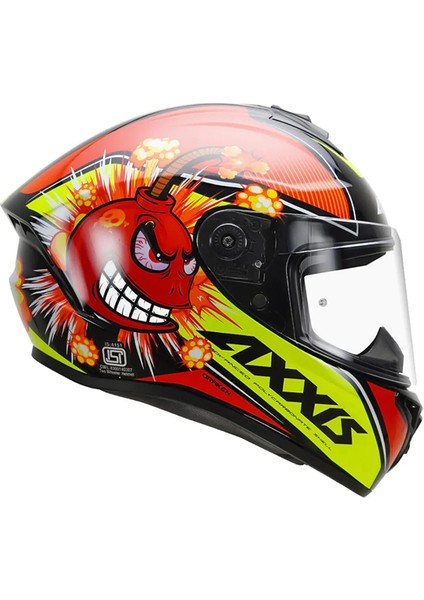 Axxıs Draken S Bombs A5 Mat Red