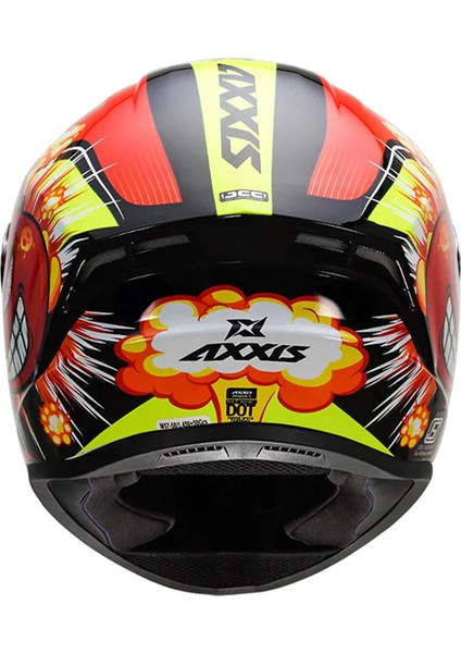 Axxıs Draken S Bombs A5 Mat Red modelleri