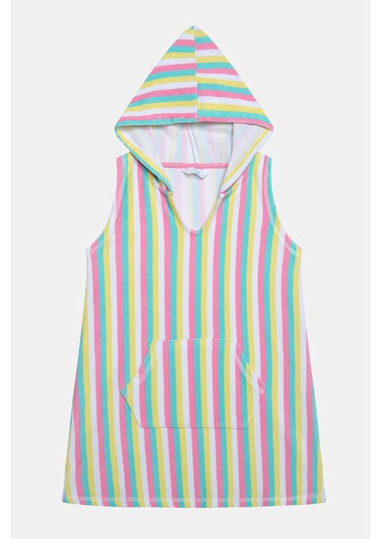 Kız Çocuk Stripe Towel Elbise