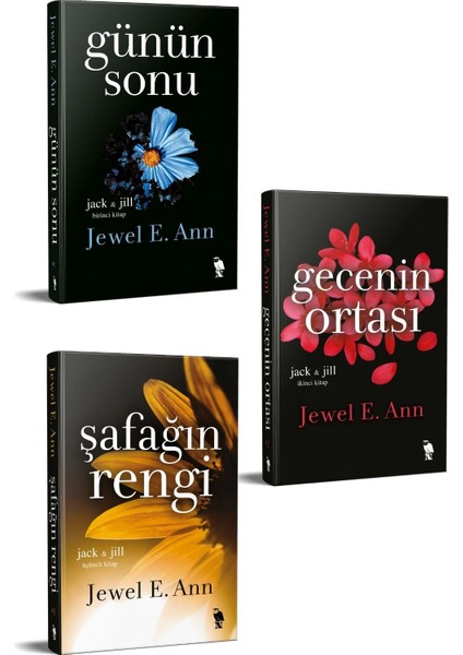 Günün Sonu - Gecenin Ortası - Şafağın Rengi - 3 Kitap - Jewel E. Ann