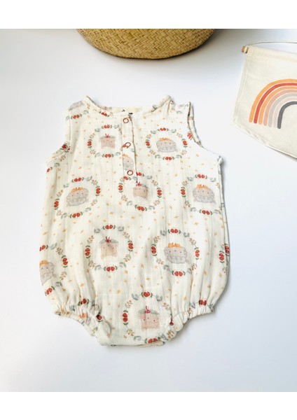 Yenidoğan Çıtçıtlı Müslin Zıbın fiyatları