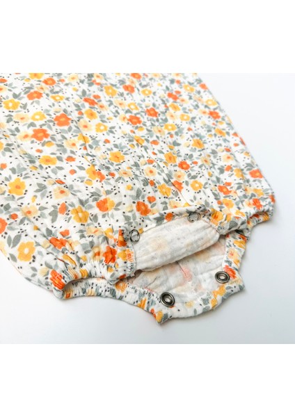 Yenidoğan Çıtçıtlı Müslin Zıbın