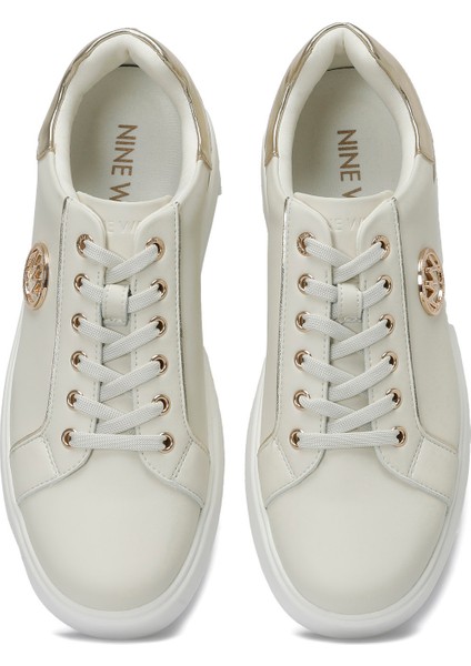 Nine West Perıh 4fx Bej Kadın Sneaker