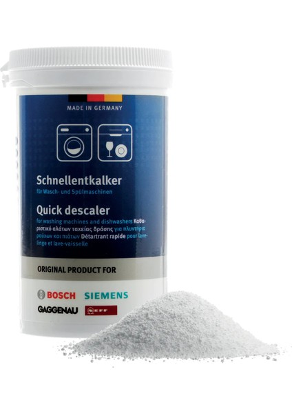 Siemens Marka Tüm Çamaşır ve Bulaşık Makineleri Için Kireç Çözücü