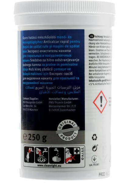 Siemens Marka Tüm Çamaşır ve Bulaşık Makineleri Için Kireç Çözücü fiyatları