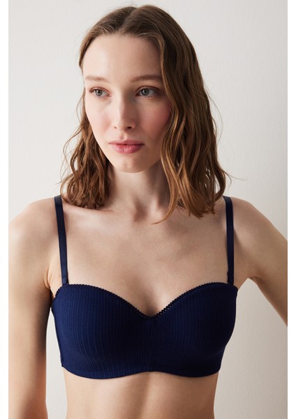 Lotus Pointel Lacivert Sütyen modelleri