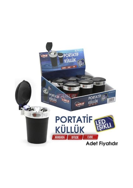 Küllük Balck Jett Ledli Kapaklı