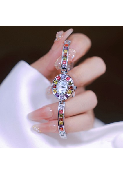 Moda Küçük Narin Izle Kadın Su Geçirmez Bayanlar Izle Gökkuşağı Elmas Yüksek Değerli Kol Saati Kız Öğrenci Izle Kuvars Izle Hediye (Yurt Dışından) fırsatları