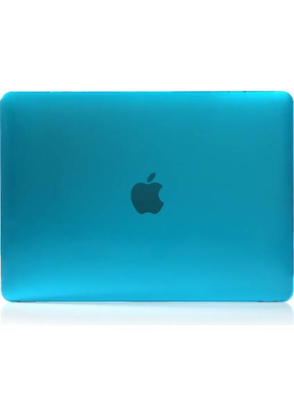 Şeffaf Ön/arka Sert Kılıf MacBook Air 13,3 Inç Retina Ekran Için A2337 M1 (2020)/AIR 13,3 Inç Retina Ekran A2179 (2020)/AIR 13,3 Inç (2019) (2018) A1932-BEBEK Mavisi (Yurt Dışından)
