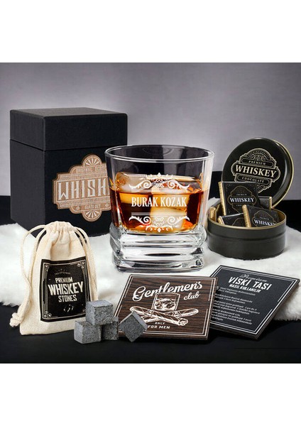 Premium Erkeğe Elegan Viski Seti
