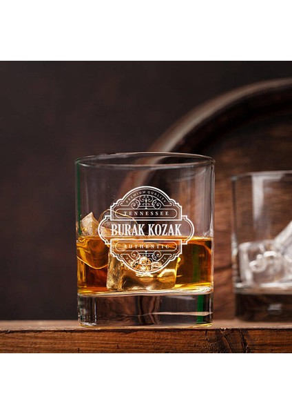 Kişiye Özel Authentic Isimli Viski Bardağı fiyatları