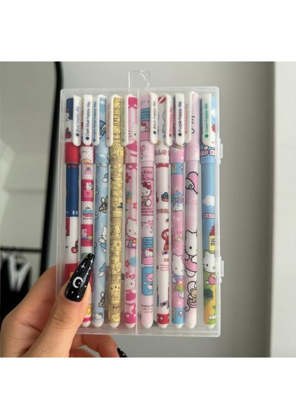 Hello Kitty Jel Renkli Tükenmez Kalem Seti 10'lu fiyatları